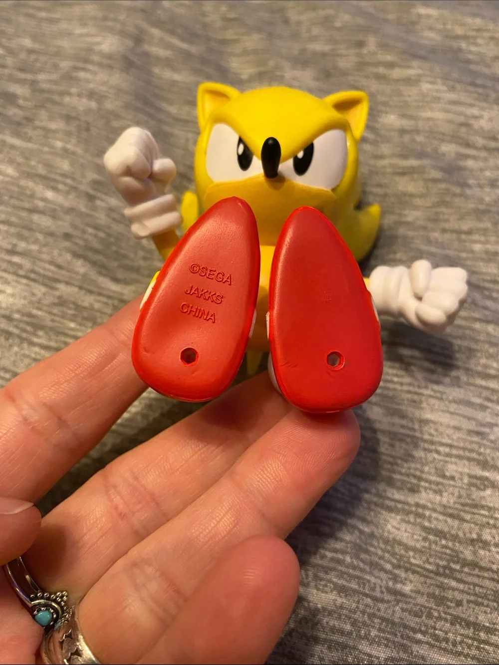 Sonic the Hedgehog Classic “Super Sonic” Figure Jazwares 3 Inch